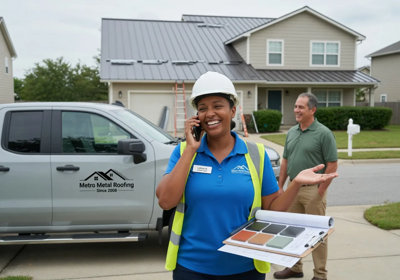 Storm Damage Metal Roof Repair in Prinsburg, MN